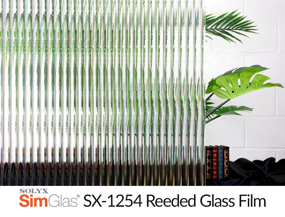 SimGlas® Sx-1254 Reeded Glass Film